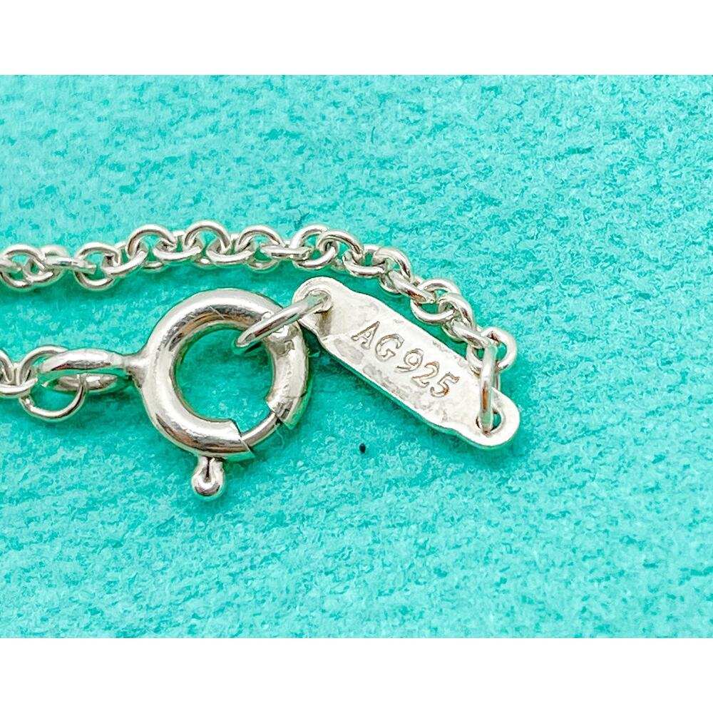 Tiffany & Co. Lucky Horseshoe Pendant Necklace Sterling Silver 15.5” - Picture 6 of 12